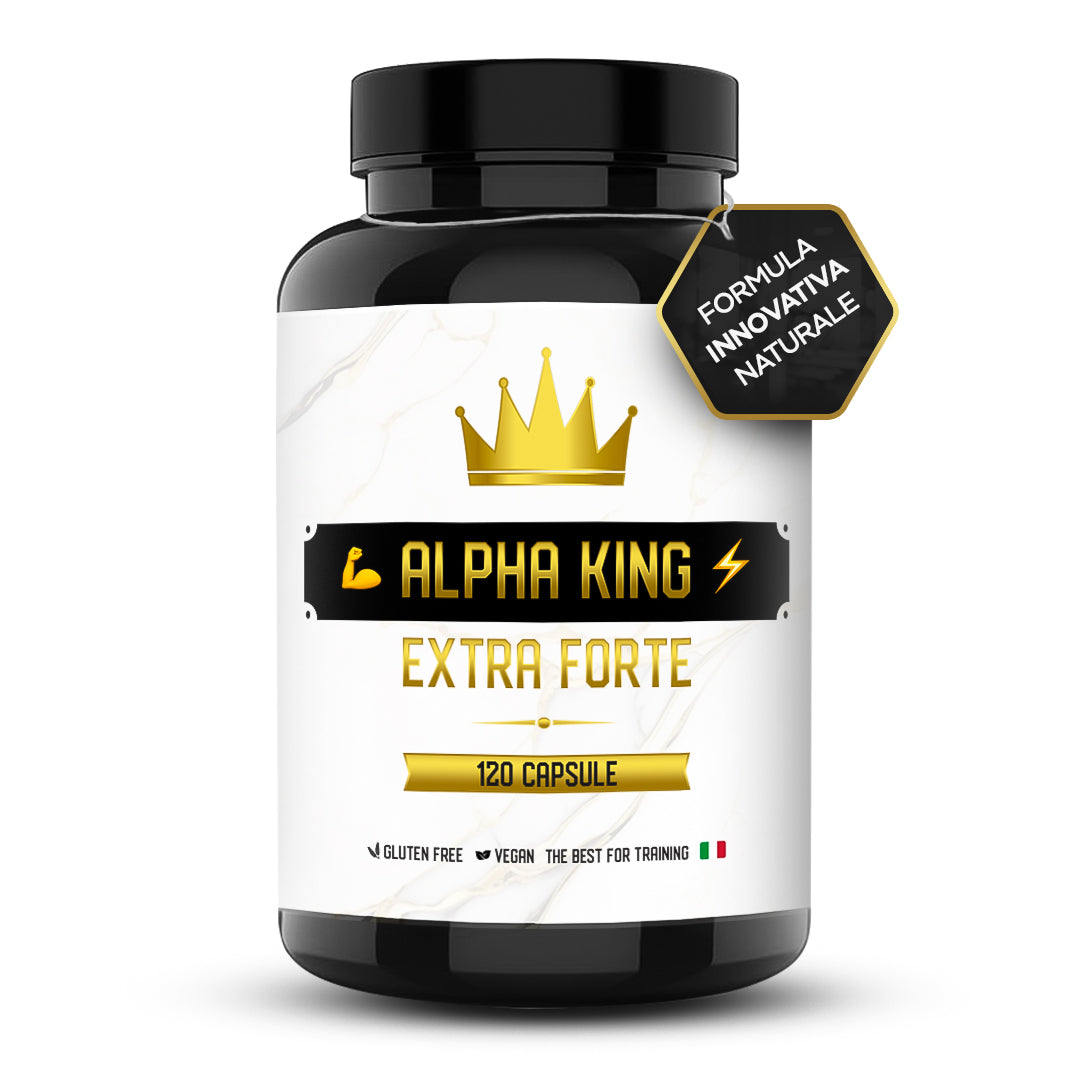 Integratore per Uomo Alpha | Migliora e ottimizza la concentrazione e Focus | Dona tonicità e vigore con Maca,Rapontico,Muira Puama,Zinco,Fieno Greco,Vitamina D