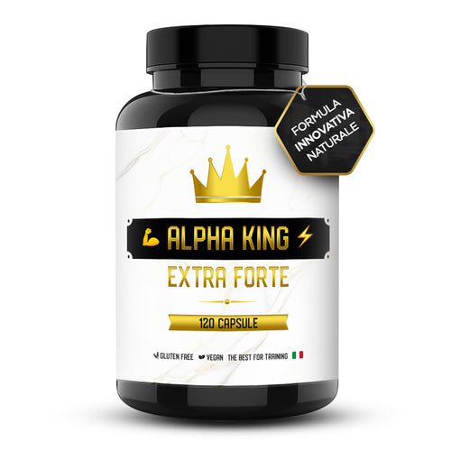 Integratore per Uomo Alpha | Migliora e ottimizza la concentrazione e Focus | Dona tonicità e vigore con Maca,Rapontico,Muira Puama,Zinco,Fieno Greco,Vitamina D