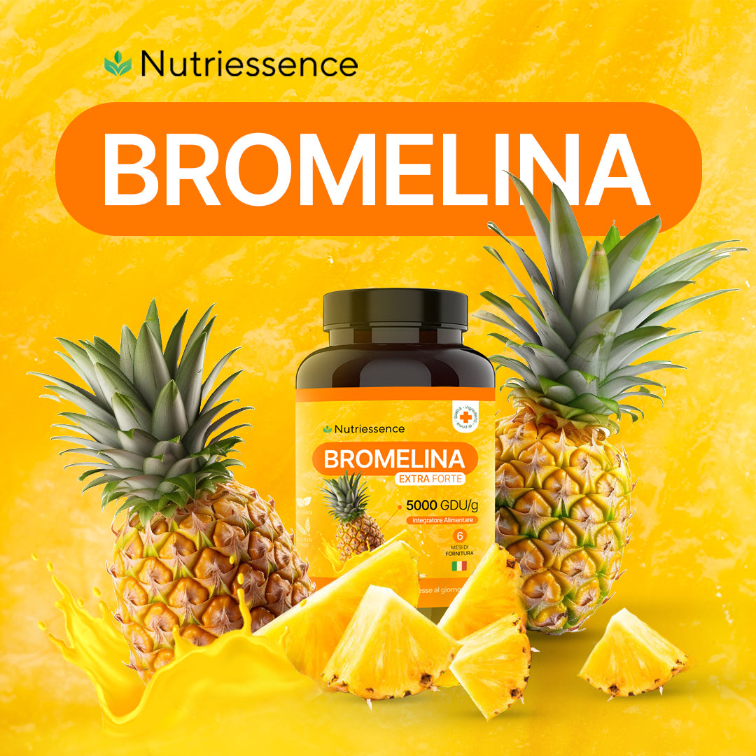 Kit Nutriessence - Bromelina ,Collagene Marino, Berberina