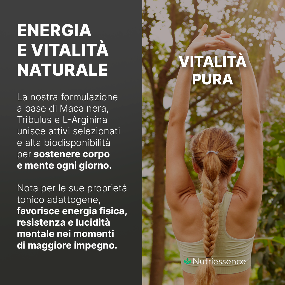 Maca Nera Complex-con zinco,vitamina b a base di Tribulus