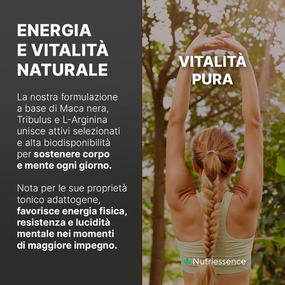 Maca Nera Complex-con zinco,vitamina b a base di Tribulus