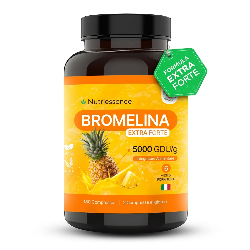 BROMELAIN - Natural Draining Remedy for cellulite, microcirculation, and digestion