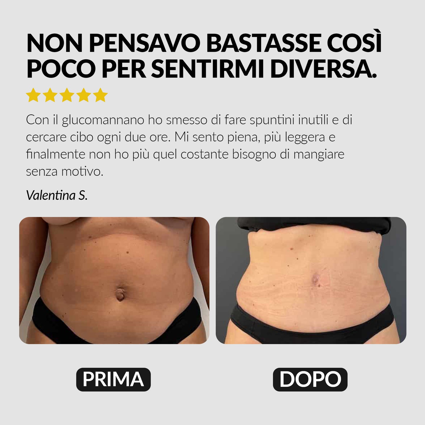 Glucomannano Complex, stop alla fame nervosa