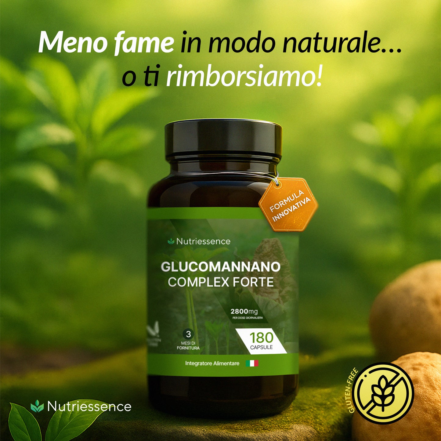 Glucomannano Complex, stop alla fame nervosa